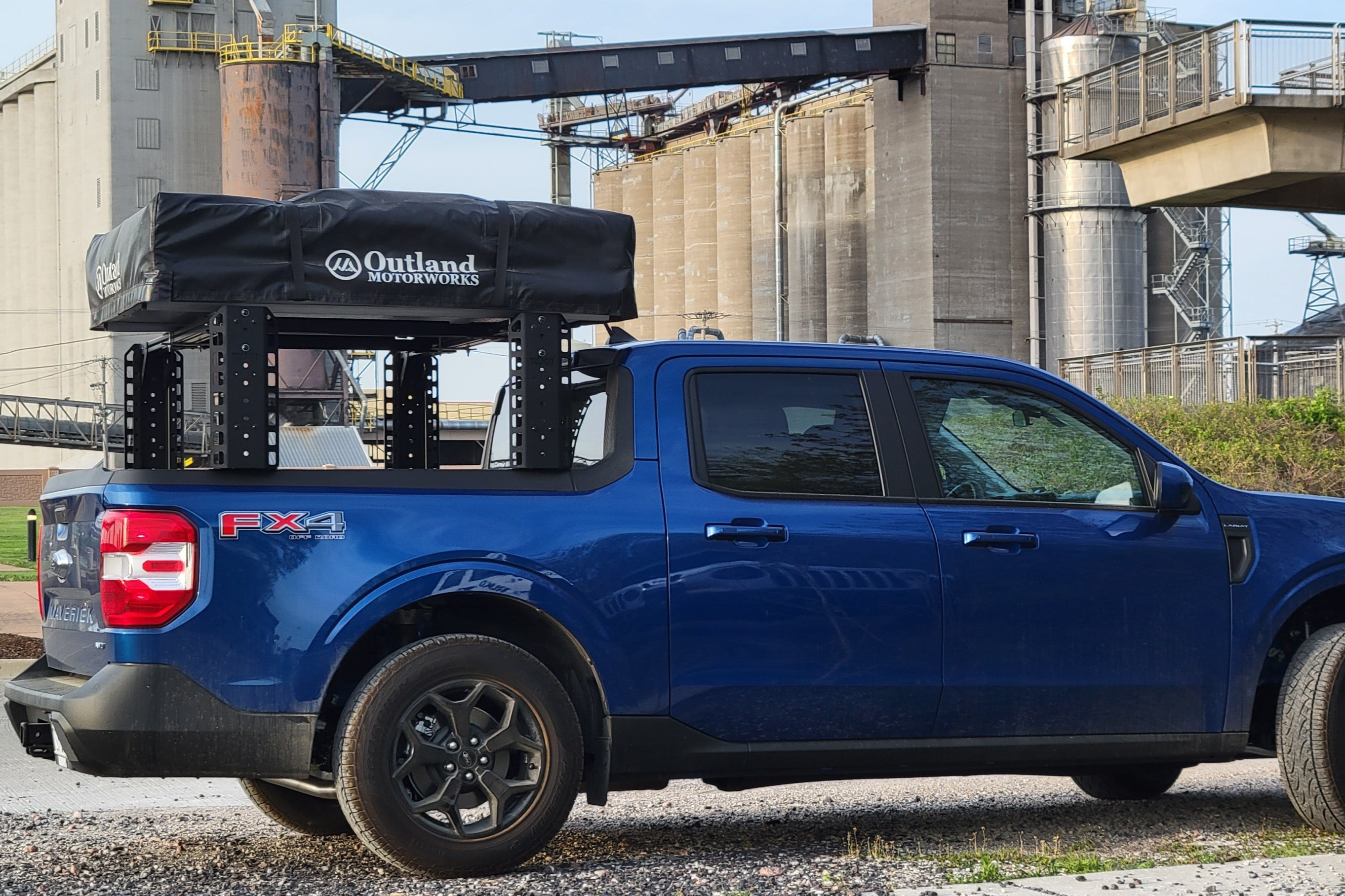 ford maverick rooftop tent TRUKD Ford Maverick Bed Rack