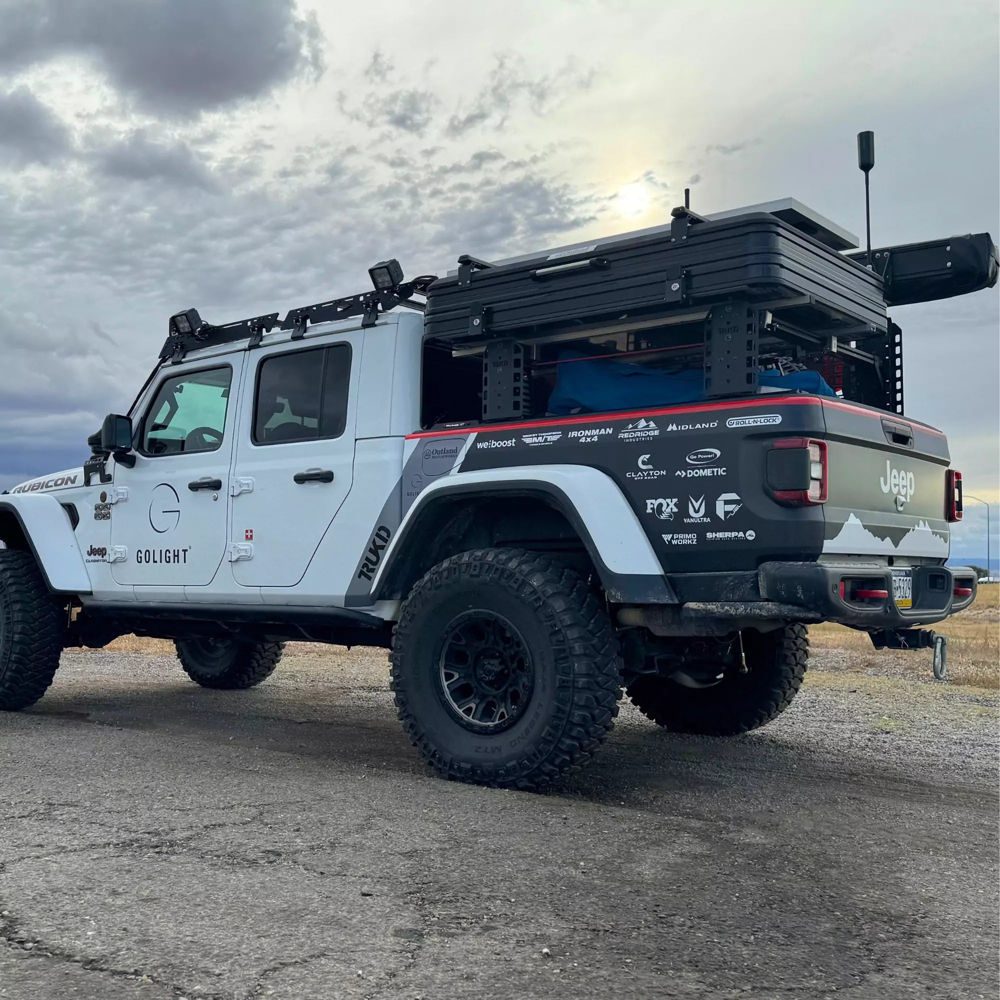 TRUKD T Series Overlander Bed Rack Configuration