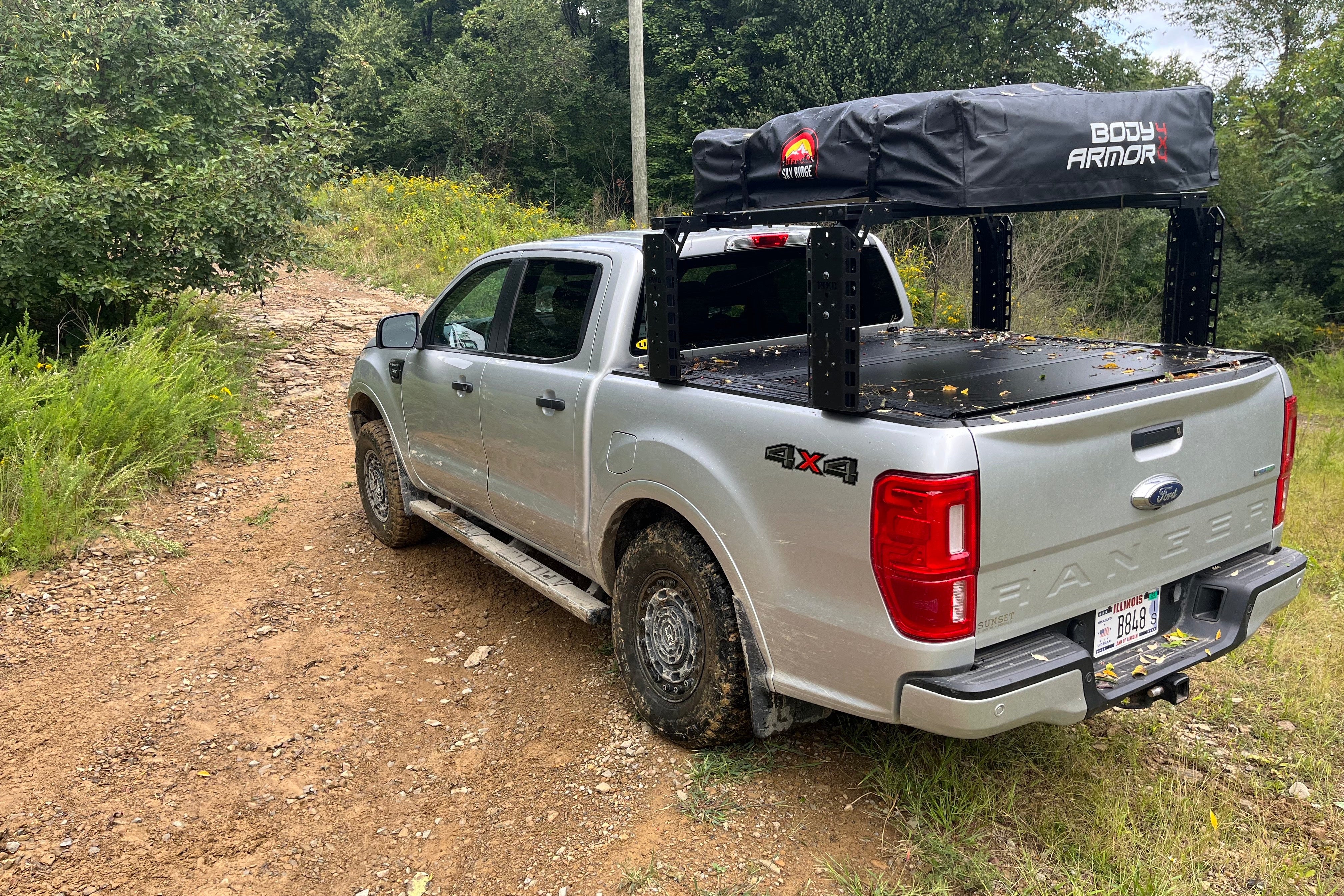 ford ranger bed tent TRUKD Ford Ranger Bed Rack