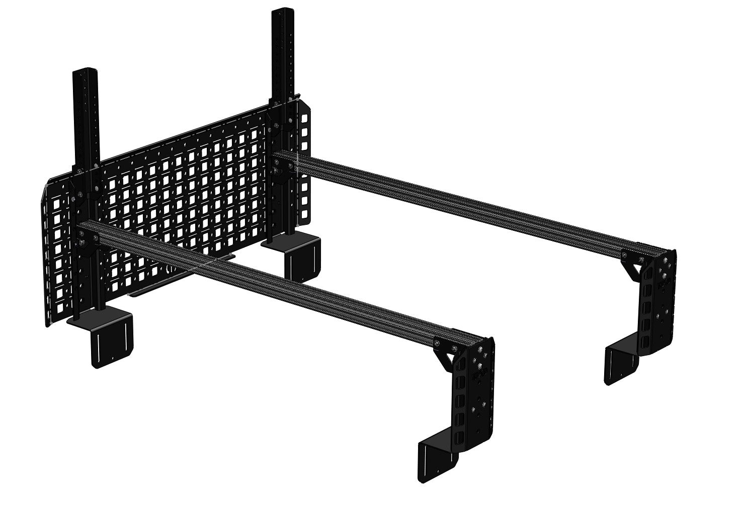 TRUKD T Series Overlander Bed Rack Configuration