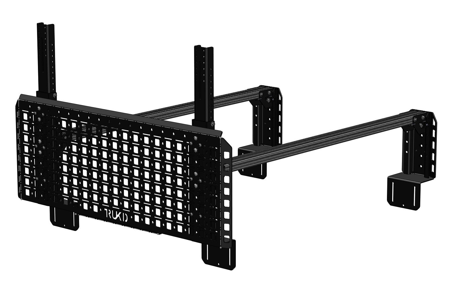 TRUKD T Series Overlander Bed Rack Configuration