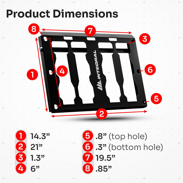 Packout Locking Plate - Universal