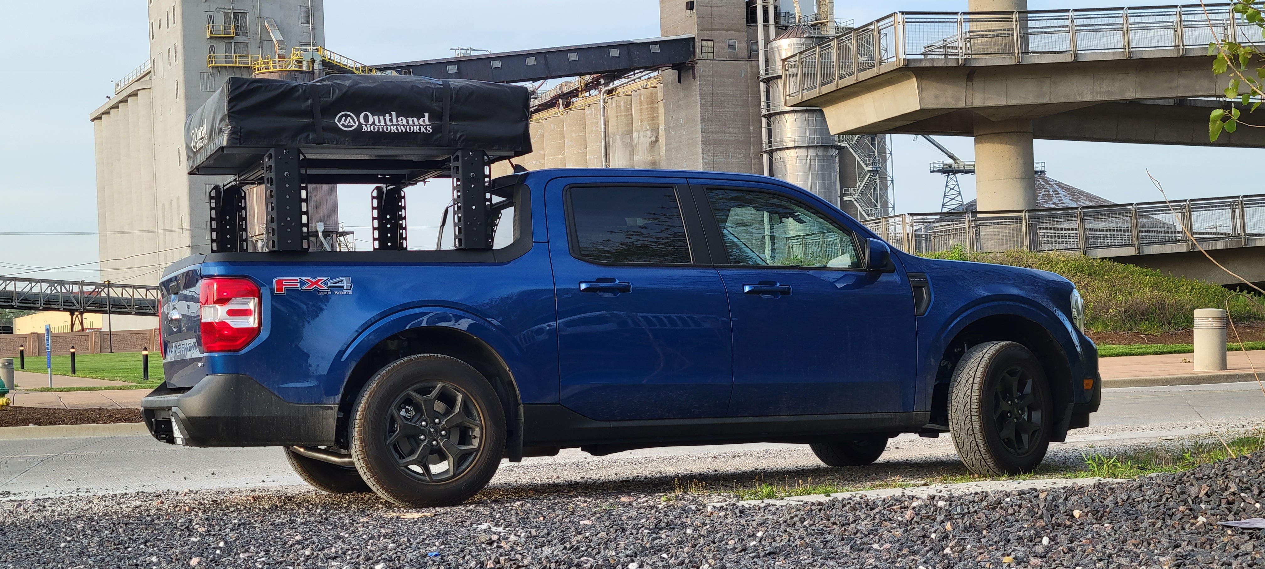 Diamondback Tonneau Cover TRUKD Bed Rack Compatibility