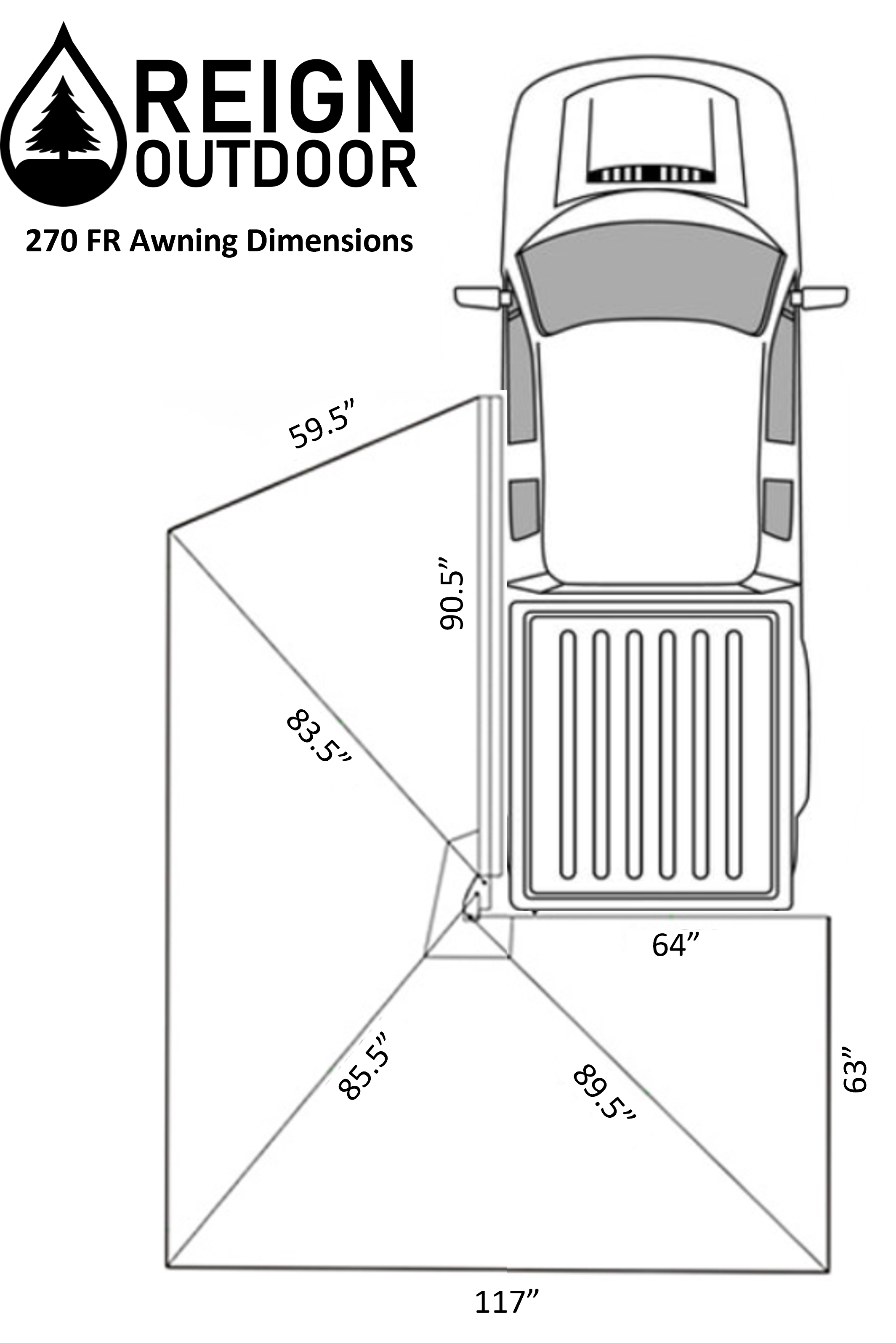 Reign 270 FR+ Awning
