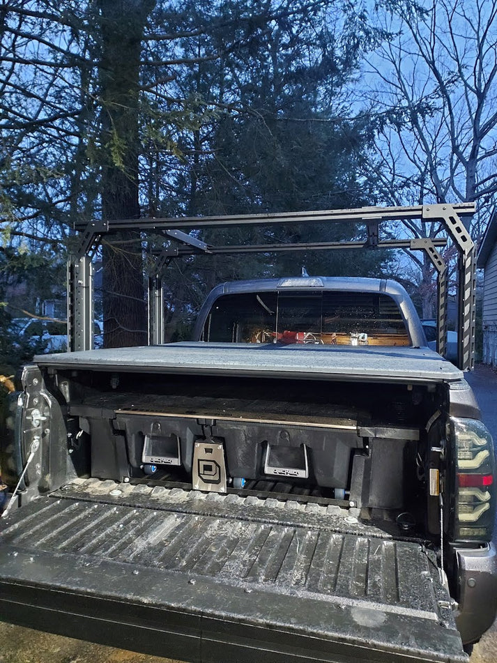 Diamondback Tonneau Cover TRUKD Bed Rack Compatibility
