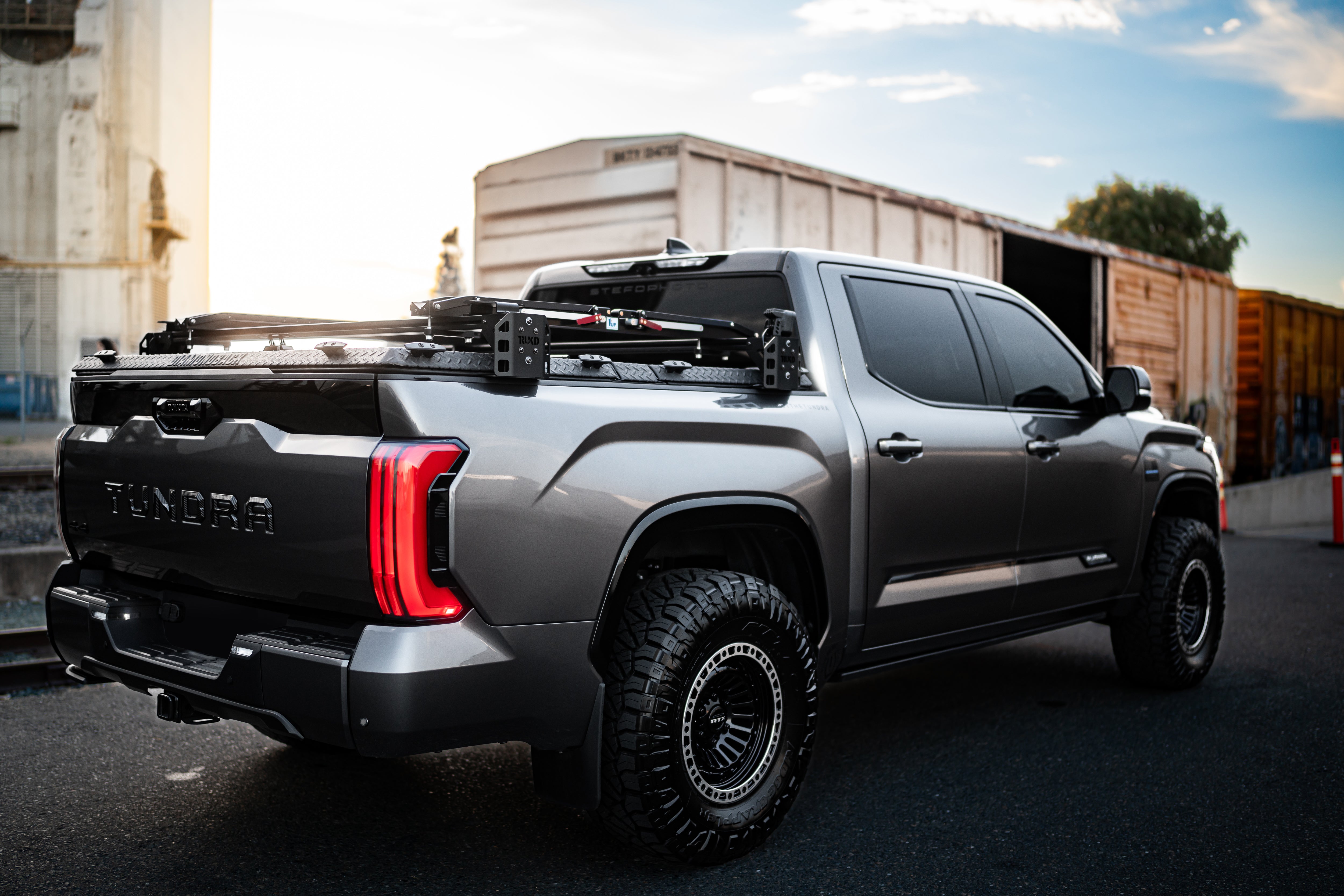 Diamondback Tonneau Cover TRUKD Bed Rack Compatibility
