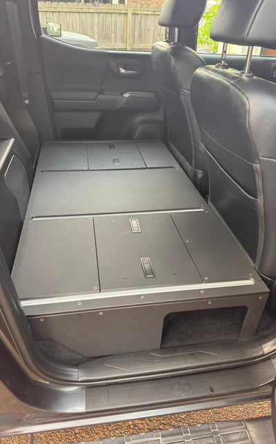 Rear Seat Delete Kit Toyota Tacoma 3rd Gen.