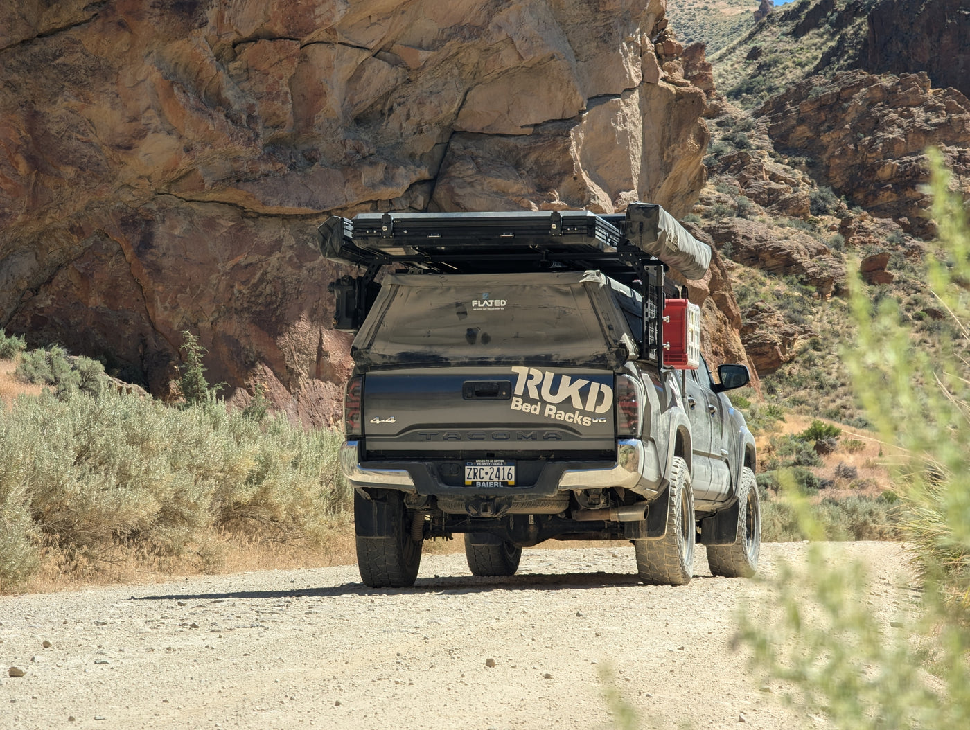 TACOMA OVERLAND BED FOR ROOF TOP TENTS