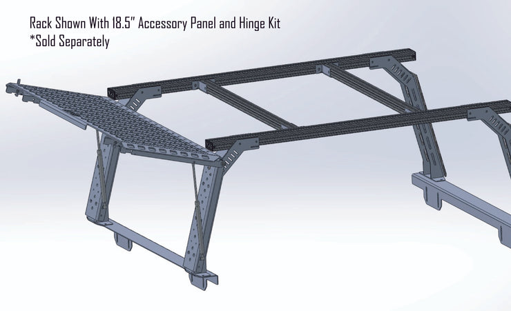 TRUKD A Series Bed Rack - 22.5"