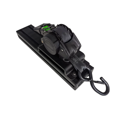 Bed Rack Mounted Ratchet Strap