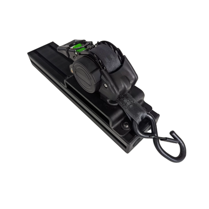 Bed Rack Mounted Ratchet Strap