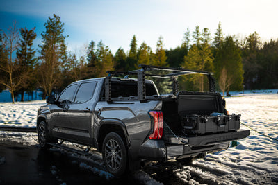 Tundra Tall Bed Rack with Diamondback Cover