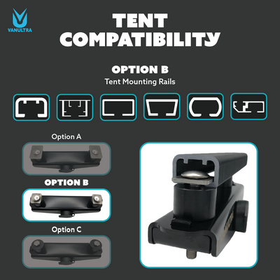 locking tent Roof Top Tent Locking Mount